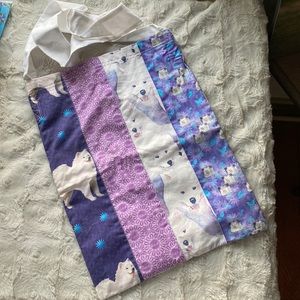 Samoyed cross body bag